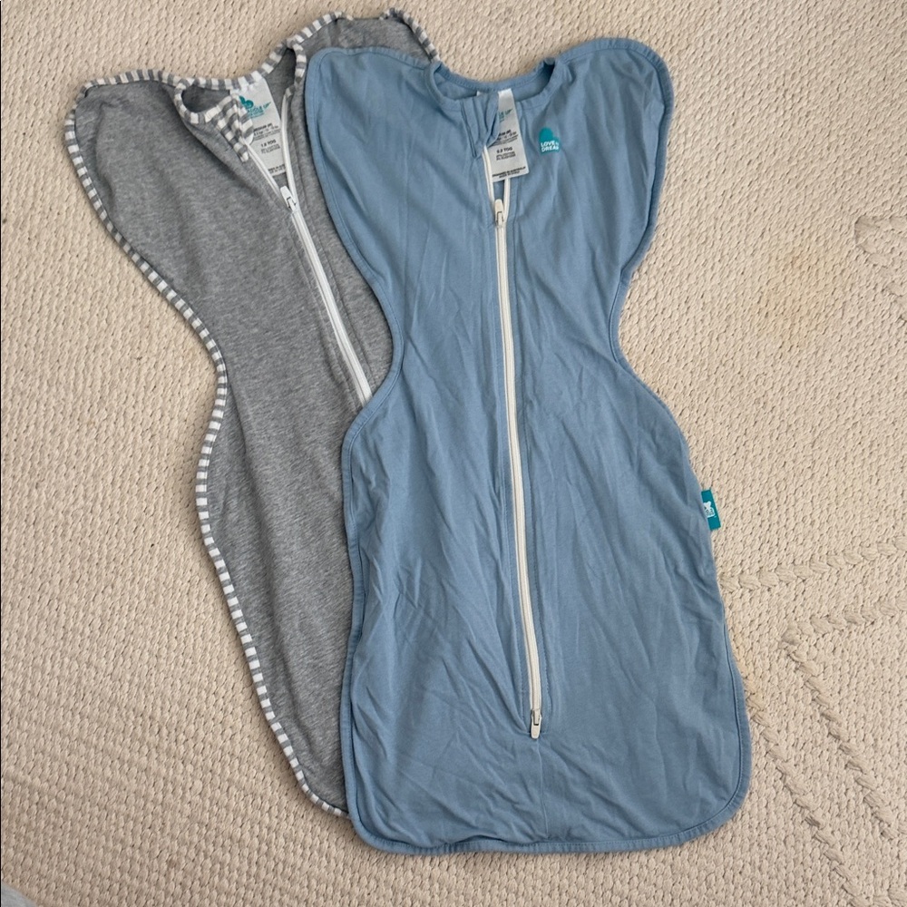 2x Love to Dream Swaddle 1.0 + 0.2 TOG Medium